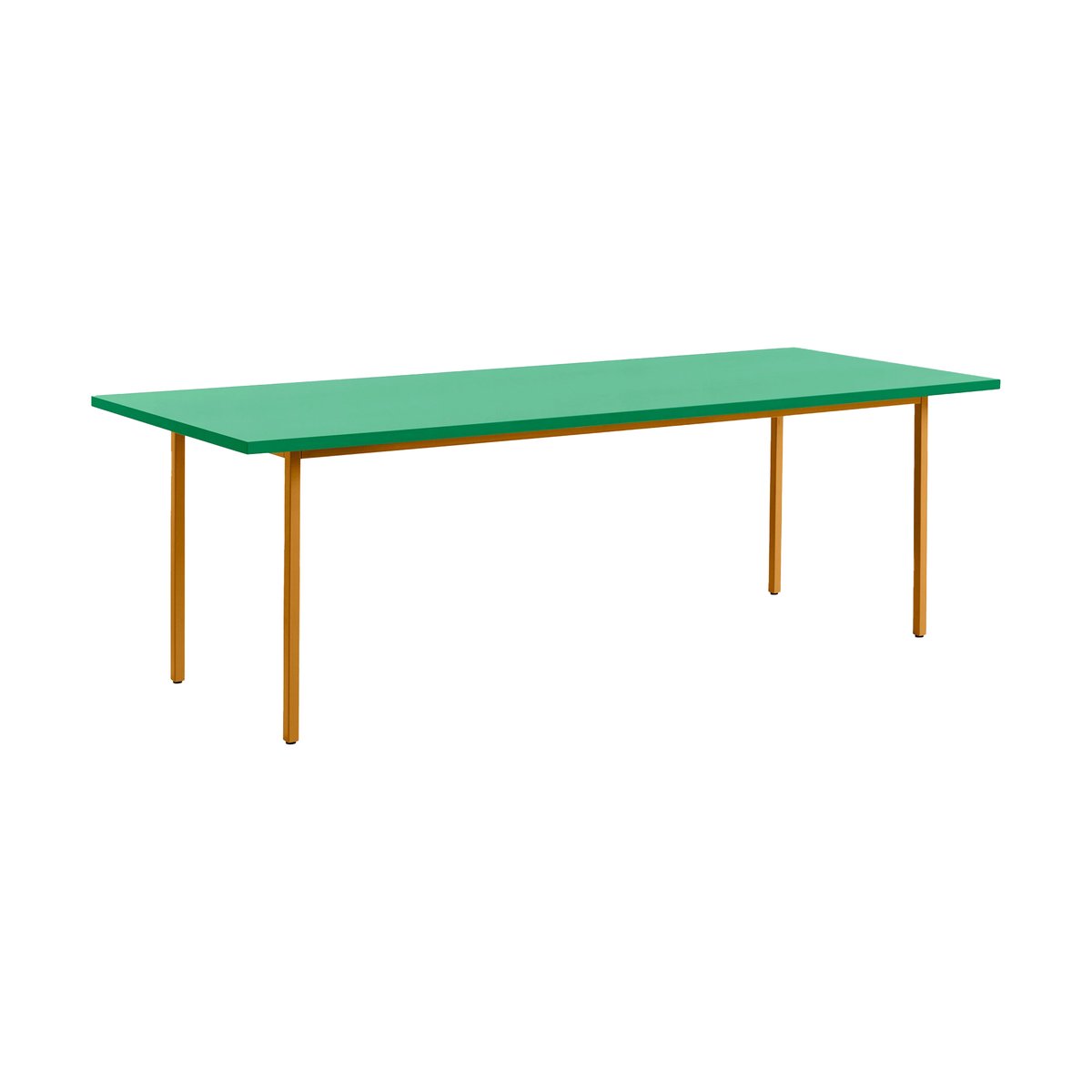 HAY Two-Colour eettafel 90x240 cm Ochre-green mint