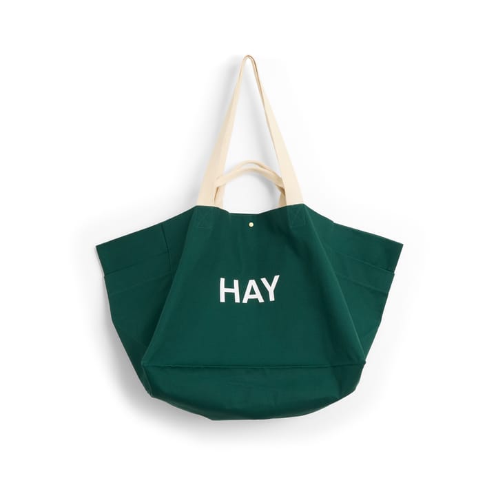 Weekend Bag Organic tas L, Dark green HAY