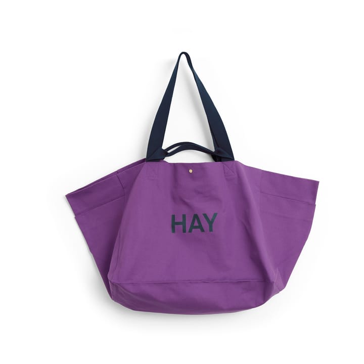 Weekend Bag Organic tas L, Purple HAY