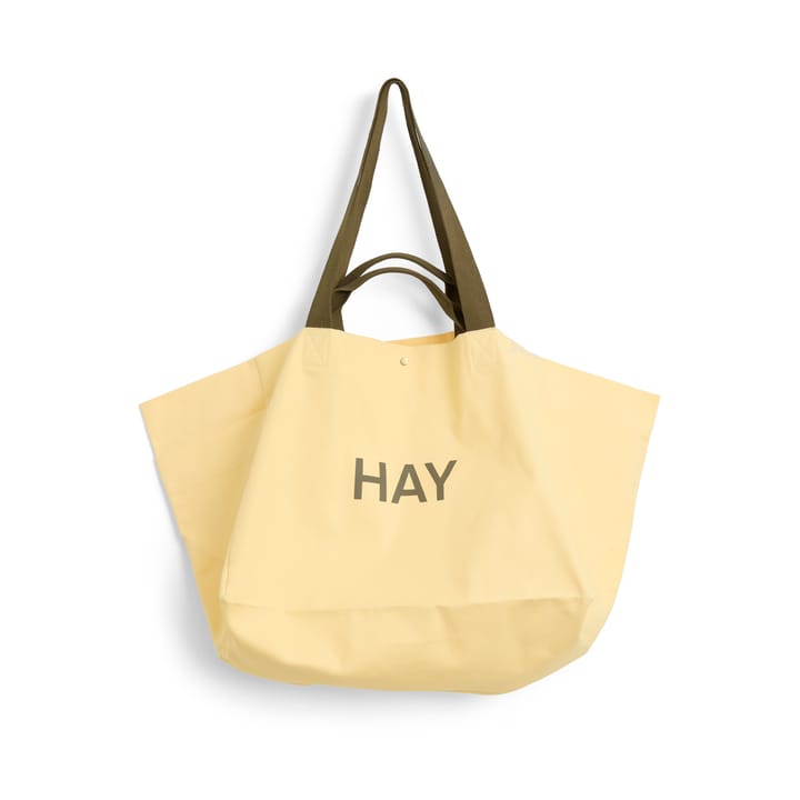 Weekend Bag Organic tas L, Soft yellow HAY