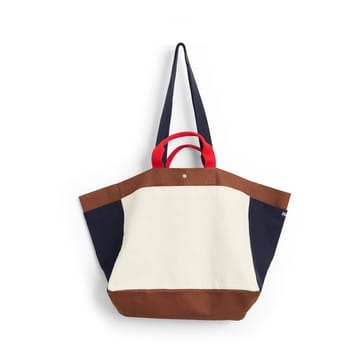 Weekend Bag Organic tas M - Cream multi - HAY