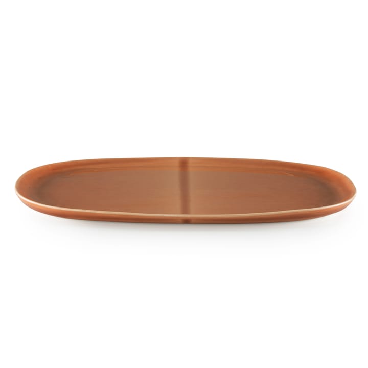 Heirol x Nosse Svelte bord ovaal 30 cm, Terracotta Heirol