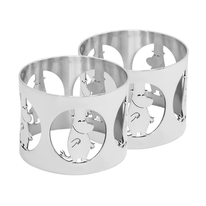 Hilke X Moomin servetringen Moominpappa 2-pack - Messing - Hilke Collection