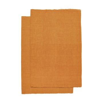 Bistro placemat 36x47 cm 2-pack - Oranje - Himla