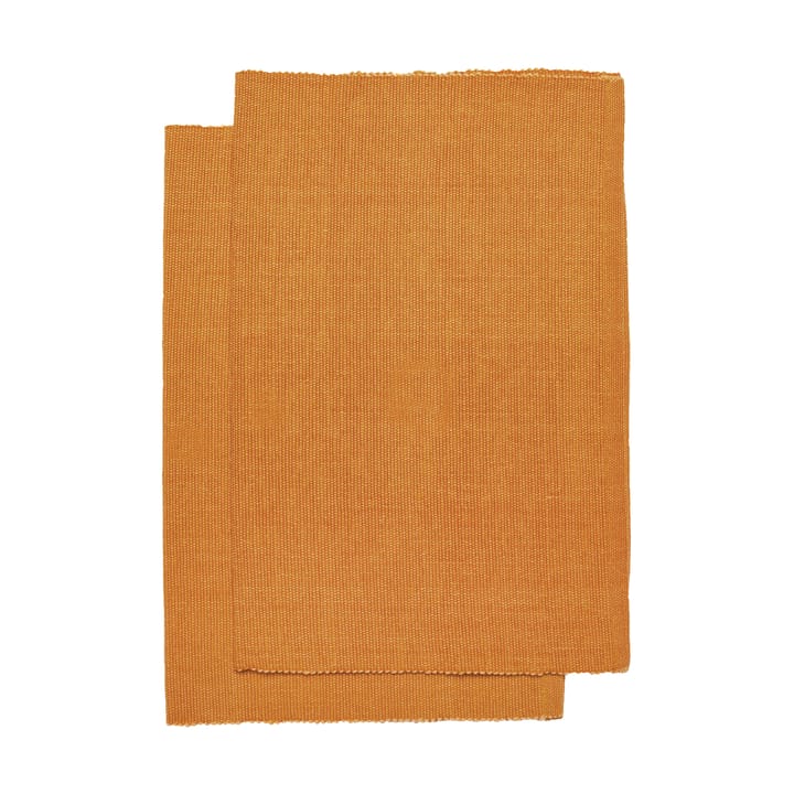 Bistro placemat 36x47 cm 2-pack - Oranje - Himla