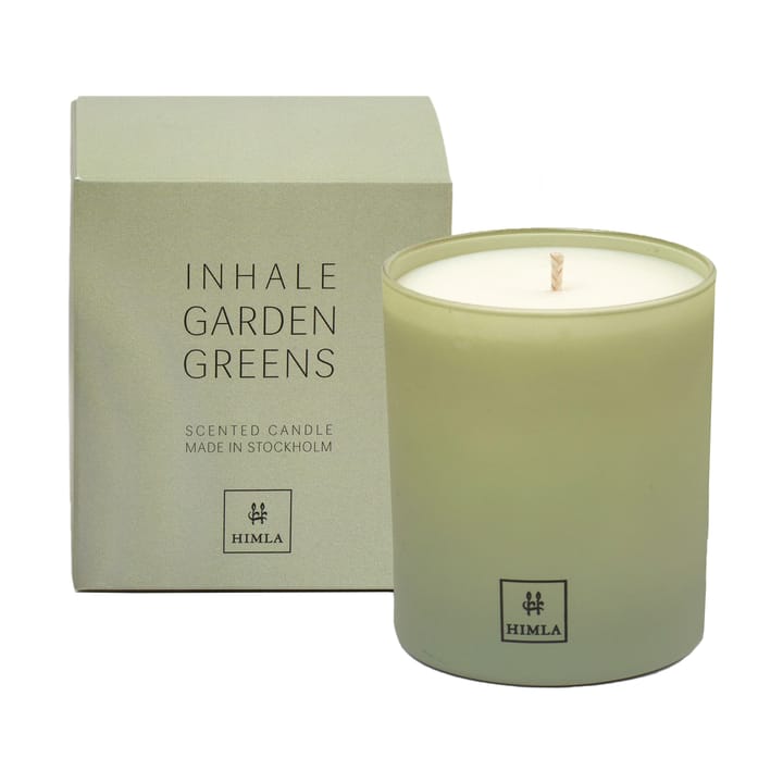 Inhale geurkaars 230 g - Garden greens - Himla