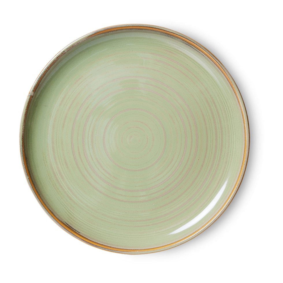 HKliving Home Chef dinerbord Ø26 cm Moss green