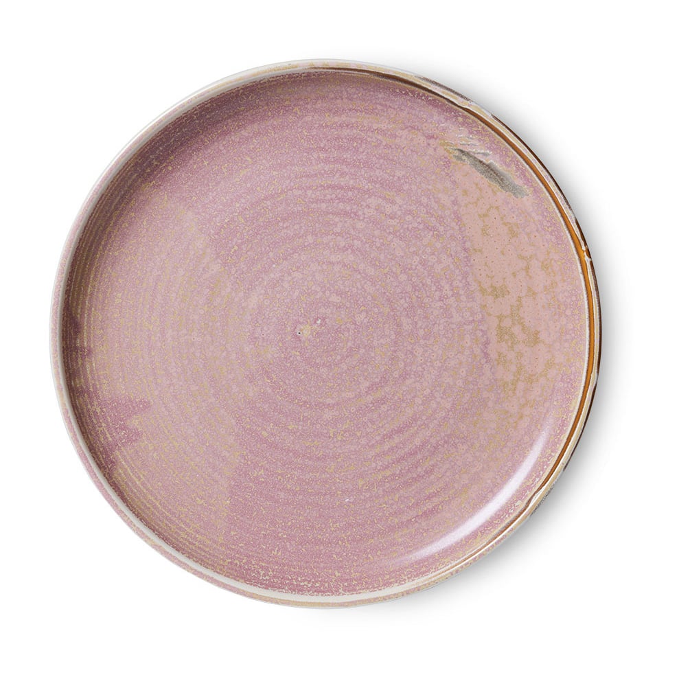 HKliving Home Chef dinerbord Ø26 cm Rustic pink