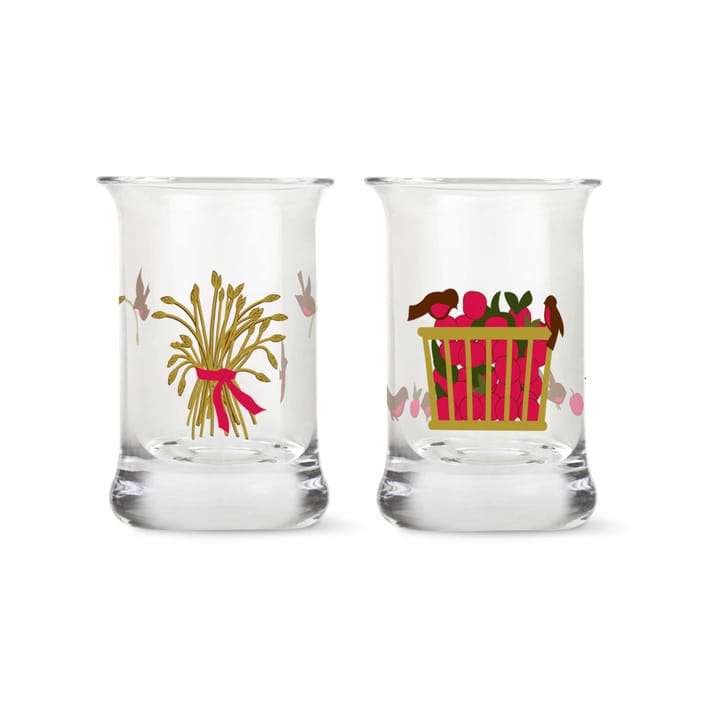 Holmegaard Christmas kerst borrelglas 2-pack - 2022 - Holmegaard