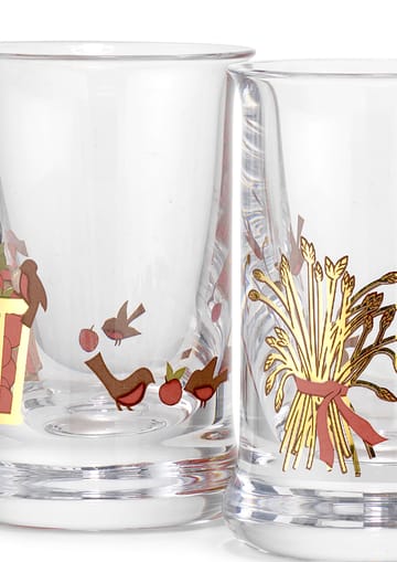 Holmegaard Christmas kerst borrelglas 2-pack - 2022 - Holmegaard