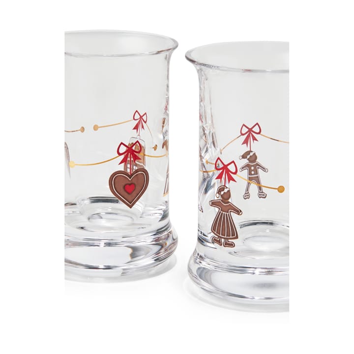 Holmegaard Christmas kerst borrelglas 2-pack, 2023 Holmegaard