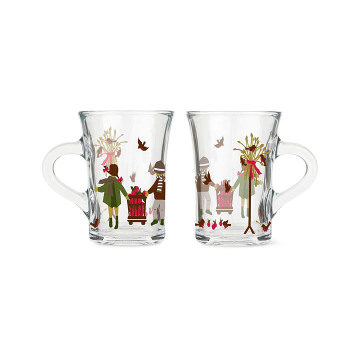 Holmegaard Christmas kerst hotdrinkglas 24 cl 2-pack - 2022 - Holmegaard