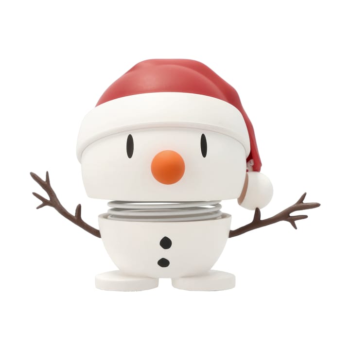 Hoptimist Soft Santa Snowman S figuur - White - Hoptimist