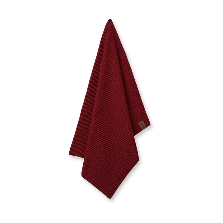 Humdakin Knitted theedoek 45x70 cm - Maroon - Humdakin