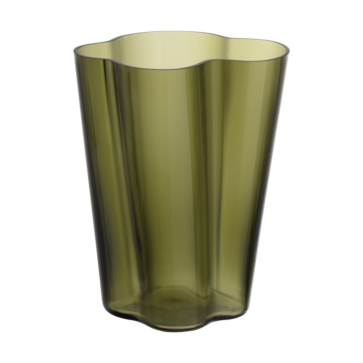 Alvar Aalto vaas mosgroen - 270 mm - Iittala