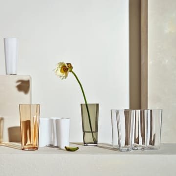 Alvar Aalto vase opaalwit - 120 mm. - Iittala