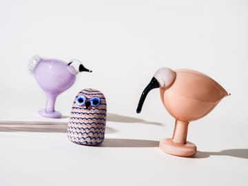 Birds by Toikka kleine uil - Lichtlila - Iittala