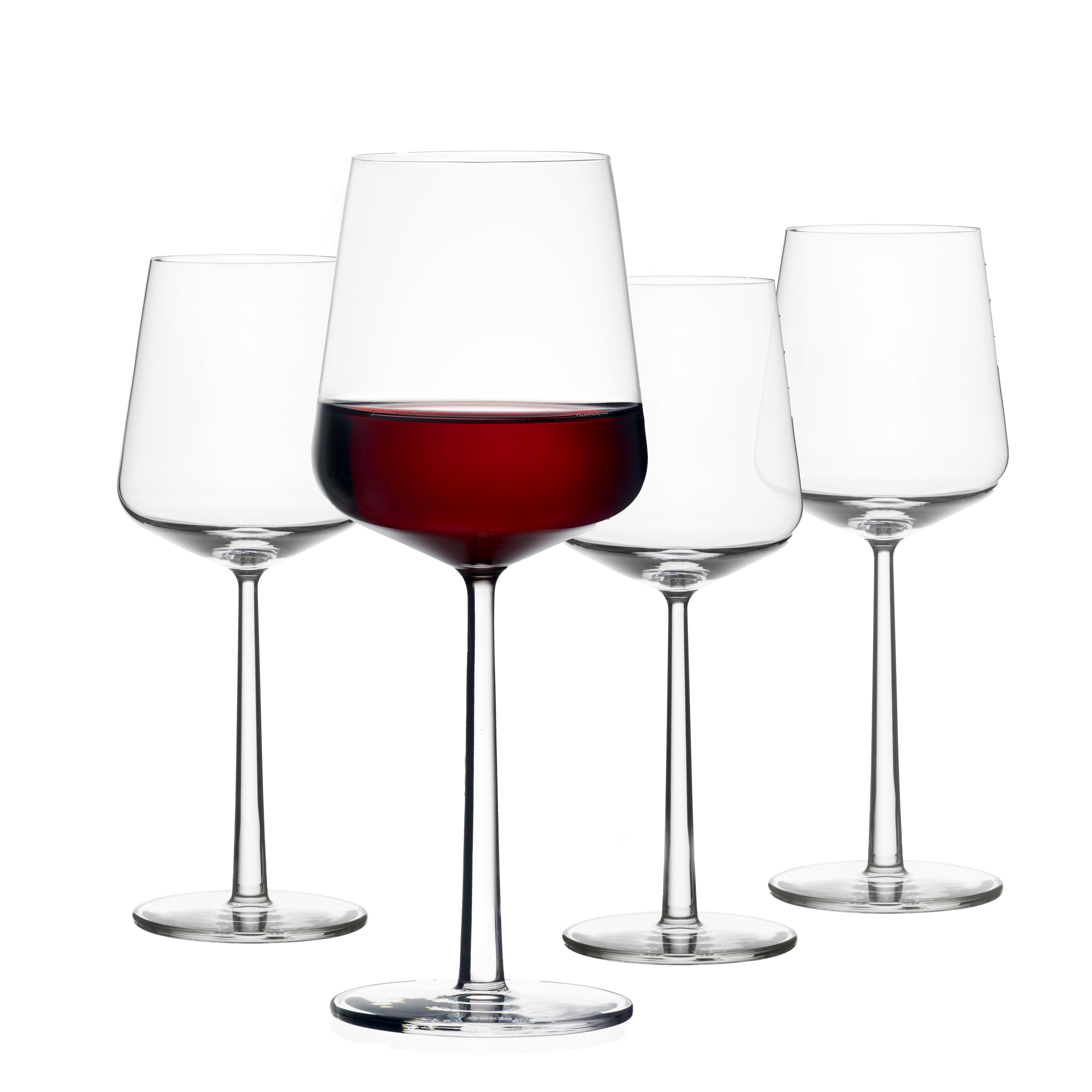 hoek Vorige Middag eten Essence rood wijnglas 4-pack van Iittala - NordicNest.nl