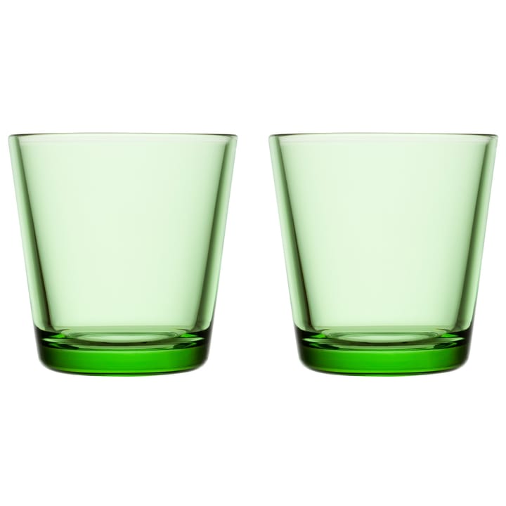 Kartio drinkglazen 21 cl 2-pack, apple green (groen) Iittala