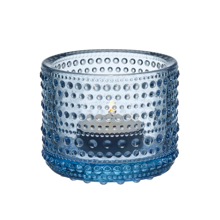 Kastehelmi waxinelichthouder - Aqua (blauw) - Iittala