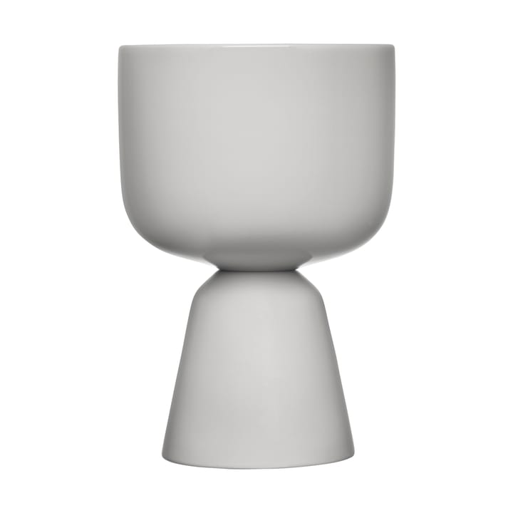 Nappula bloempot Ø15.5 cm h23 cm - Lichtgrijs - Iittala