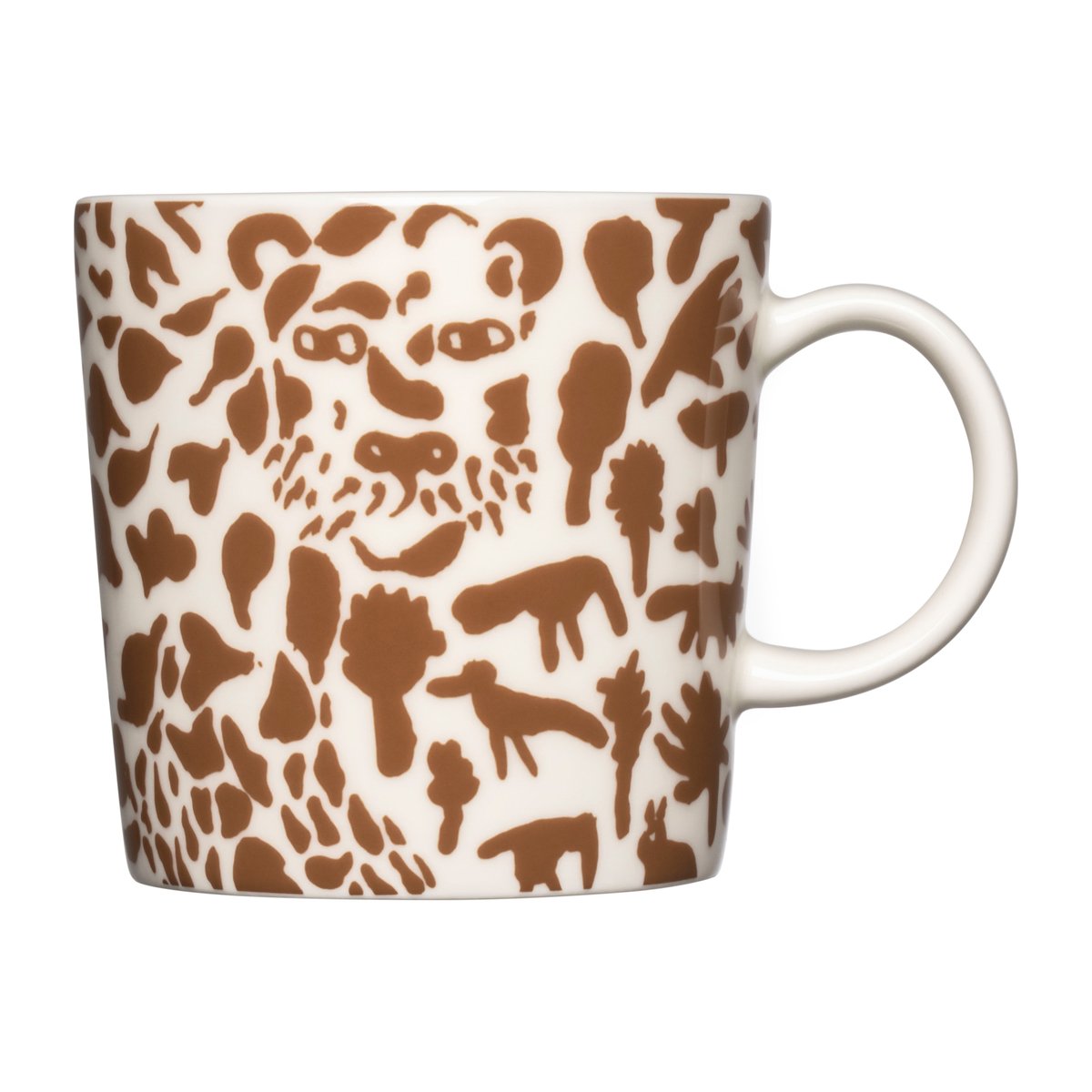 Iittala Oiva Toikka Cheetah mok 30 cl Bruin