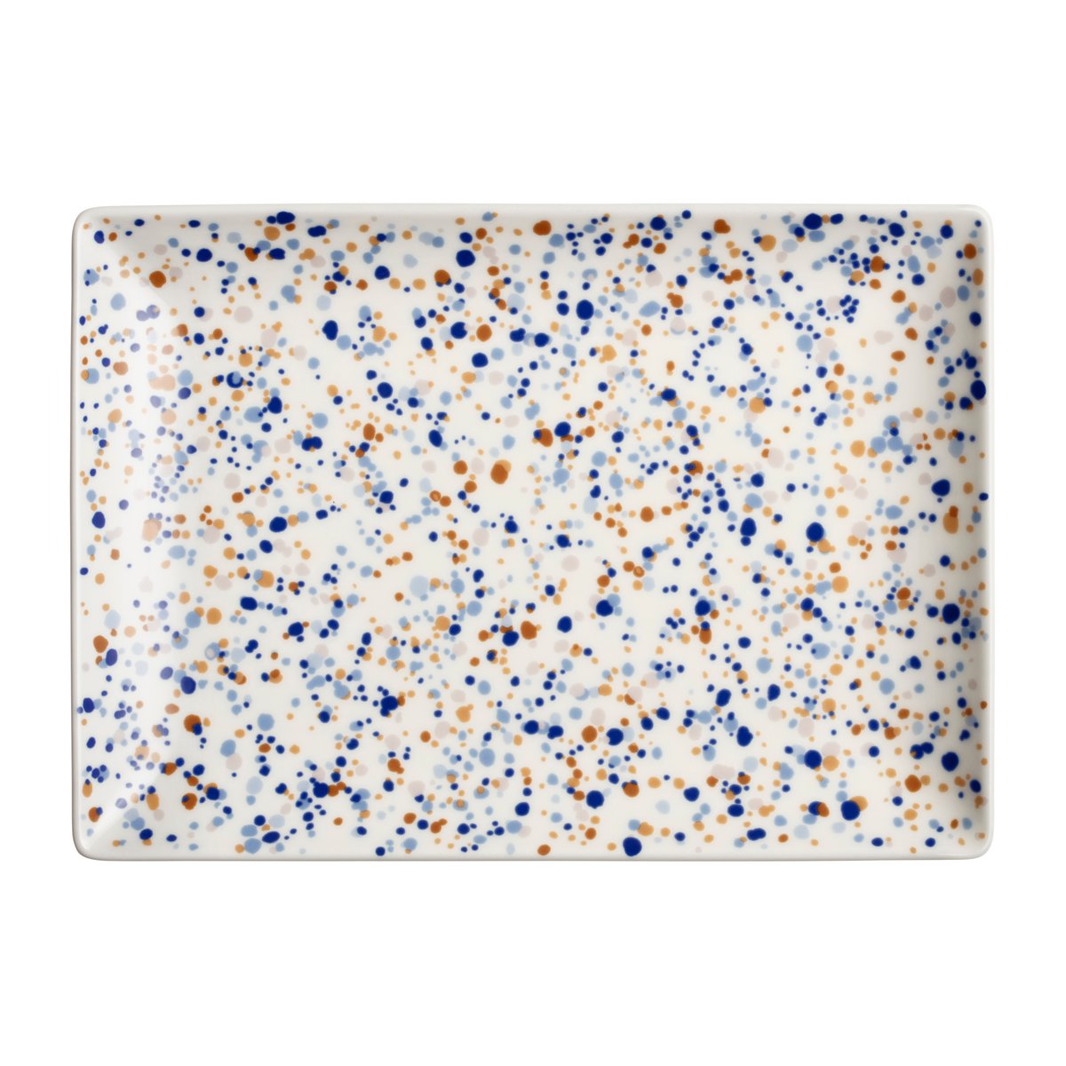 Iittala Oiva Toikka Helle A4 bord 21x29 cm Blauw-bruin