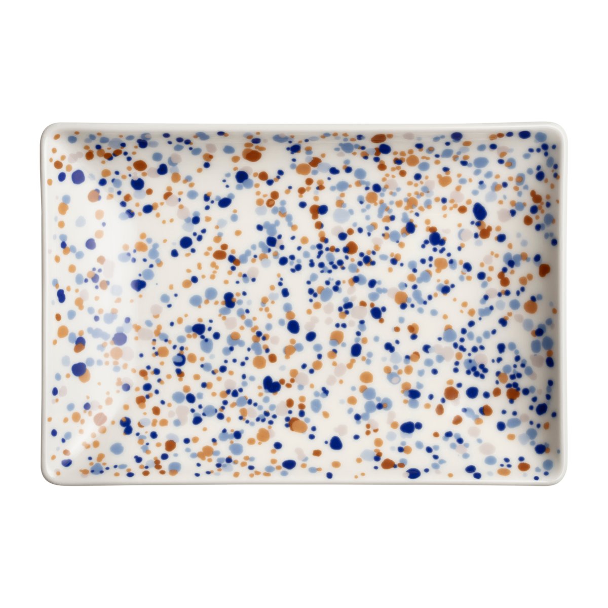 Iittala Oiva Toikka Helle A5 bord 15x21 cm Blauw-bruin