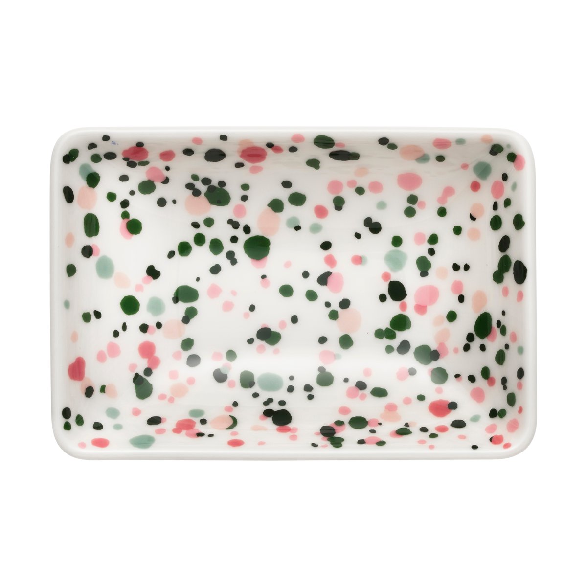 Iittala Oiva Toikka Helle A7 bord 7x10 cm Roze-groen