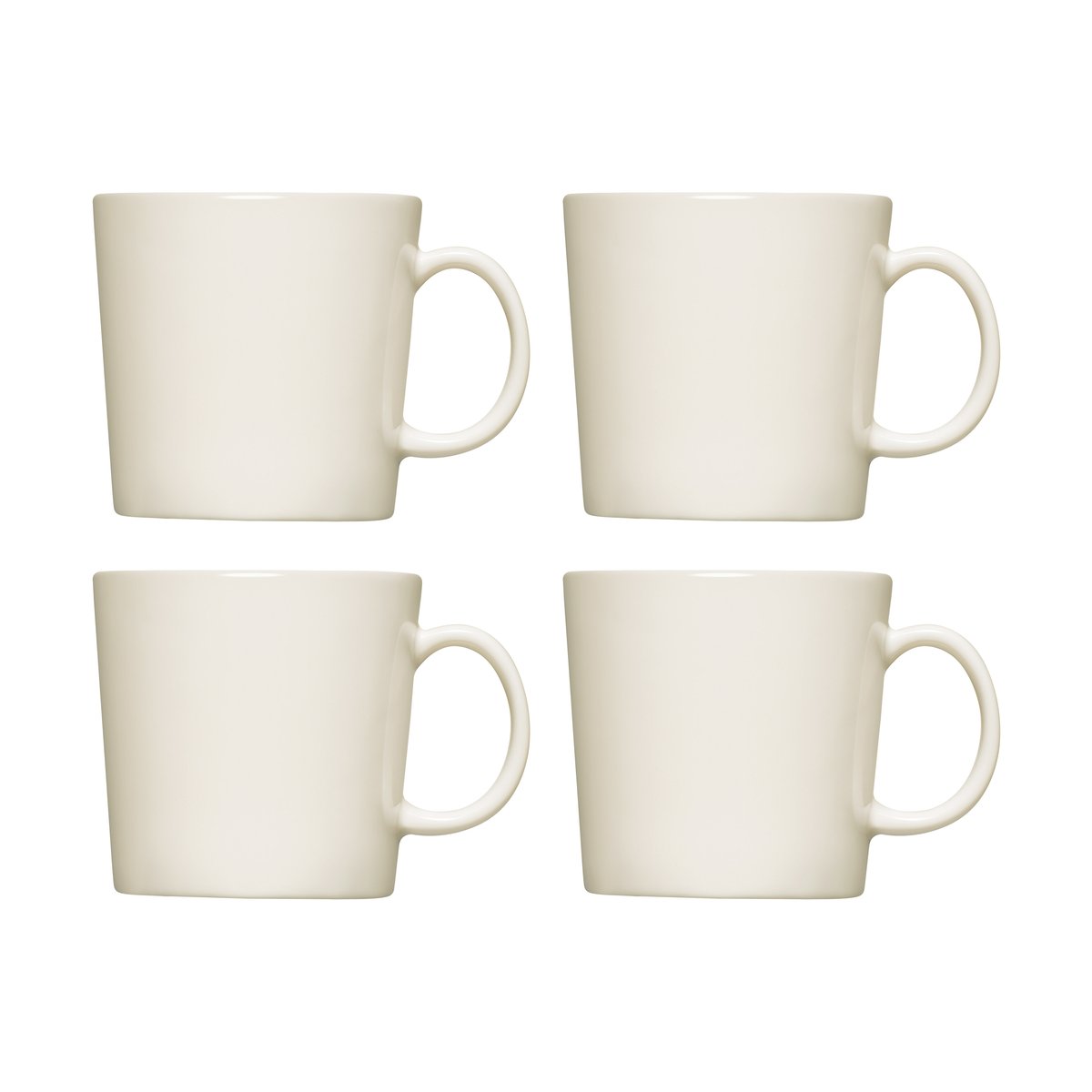 Iittala Teema mok 30 cl 4-pack Wit