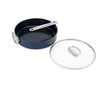 Space non stick steelpan met deksel Ø28 cm - Blauw - Joseph Joseph