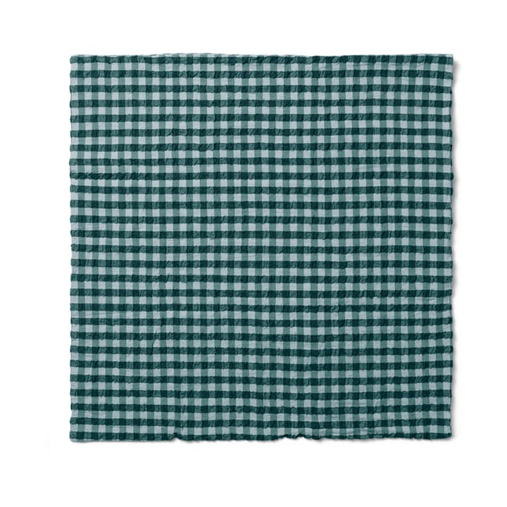 Bæk&Bølge kussensloop 60x63 cm - Groen-lichtblauw - Juna