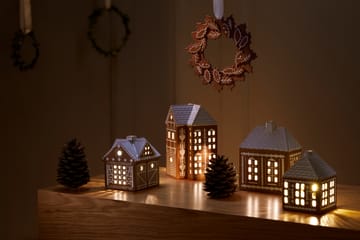 Gingerbread kerstkrans Ø18,5 cm - Bruin - Kähler