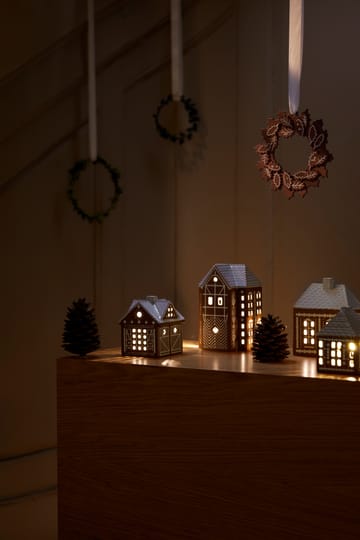 Gingerbread lichtjeshuis - Christmas barn 11,5 cm - Kähler