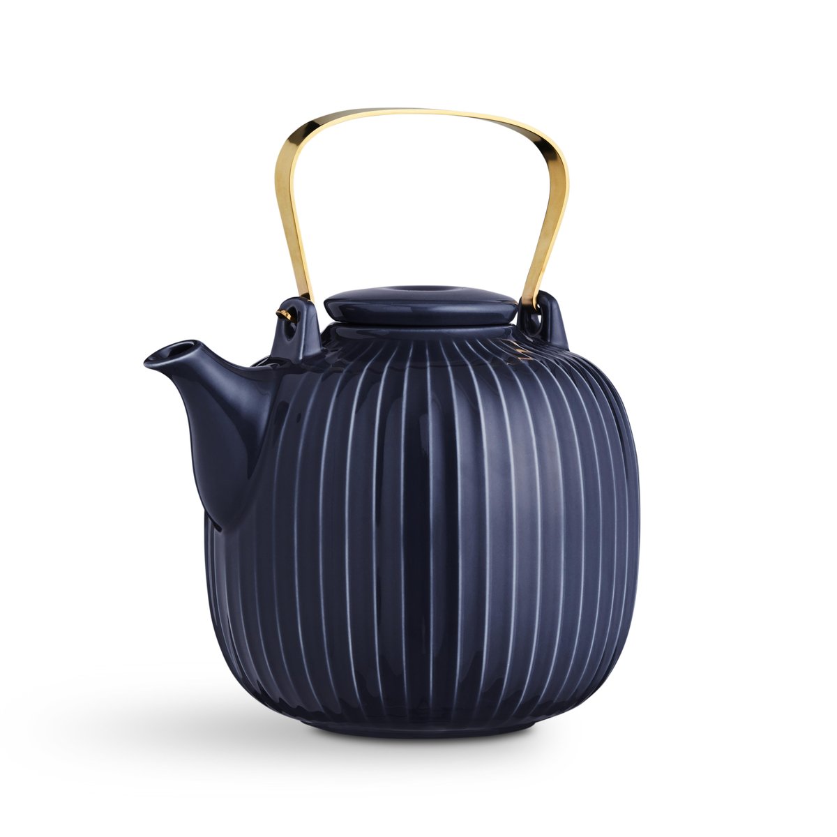 Kähler Hammershøi theepot indigo (blauwpaars)