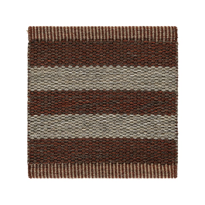 Narrow Stripe Icon gangloper - Red clay 240x85 cm - Kasthall