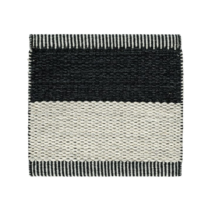 Wide Stripe Icon vloerkleed, Midnight black 554 240x165 cm Kasthall