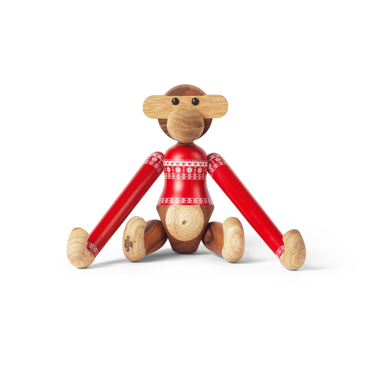 Kay Bojesen Denmark Kay Bojesen aap klein Christmas Jumper 2024 Teak-Limba