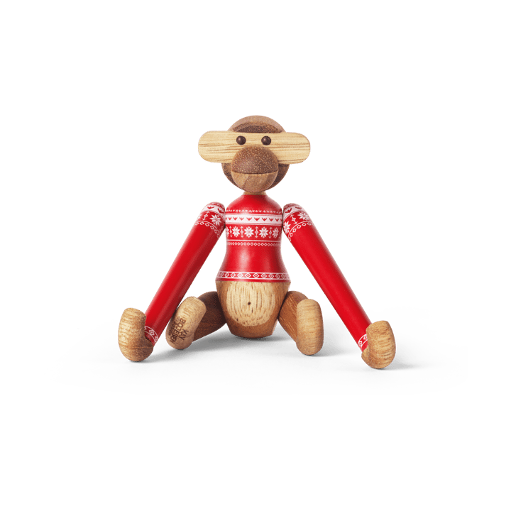 Kay Bojesen aap mini Christmas Jumper 2024 - Teak-Limba - Kay Bojesen Denmark