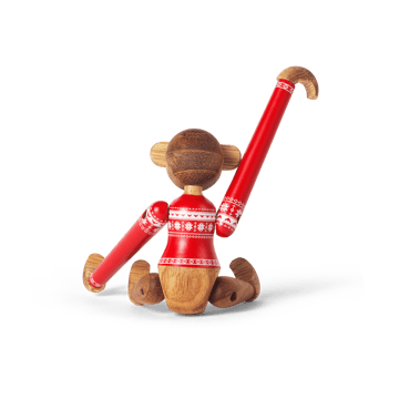 Kay Bojesen aap mini Christmas Jumper 2024 - Teak-Limba - Kay Bojesen Denmark