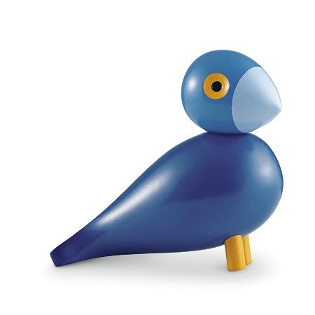 Kay Bojesen Denmark Song Bird Kay houten vogel blauw