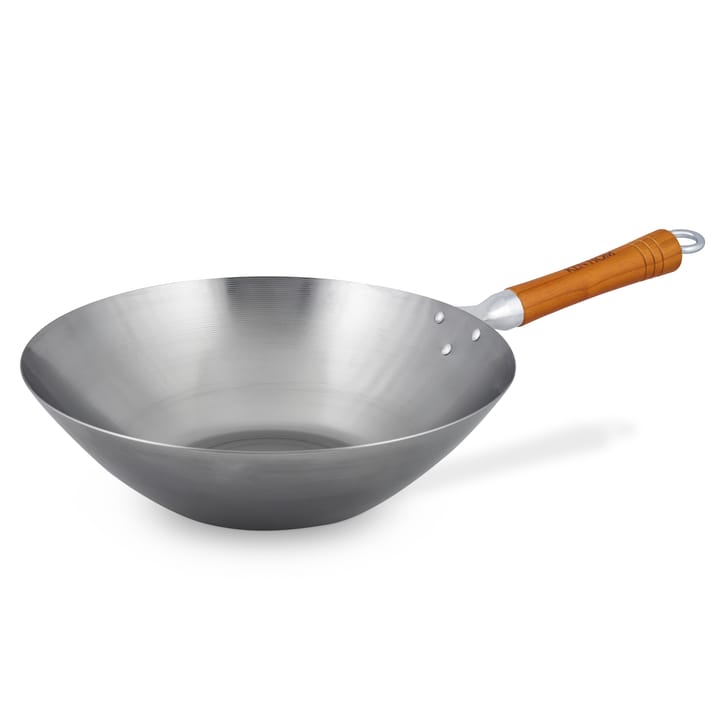 Ken Hom classic carbon wokpan Ø32 cm, Staal Ken Hom