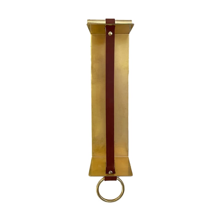 Strapp wandplank 10x33 cm - Brass - KLONG