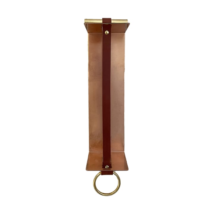 Strapp wandplank 10x33 cm - Copper - KLONG