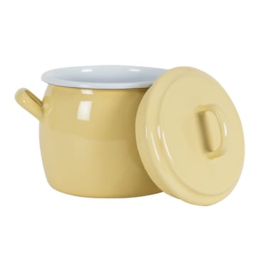 Kockums kookpan met deksel 0,7 l - Yellow Citrine - Kockums Jernverk