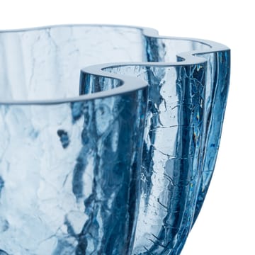 Crackle kom 10,5 cm - Circulair glas (Blauw) - Kosta Boda