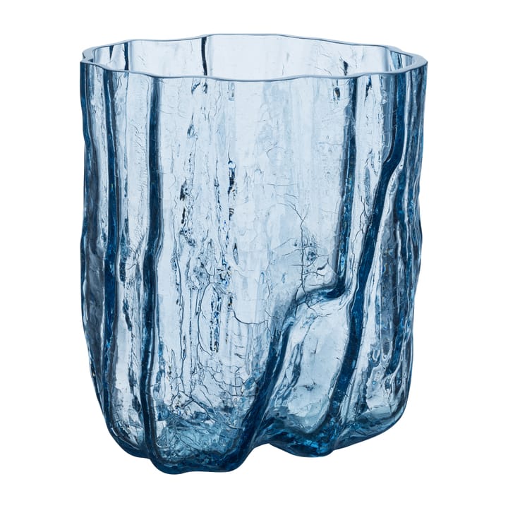 Crackle vaas 27 cm - Circulair glas - Kosta Boda