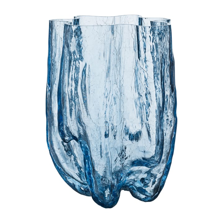 Crackle vaas 37 cm - Circulair glas - Kosta Boda