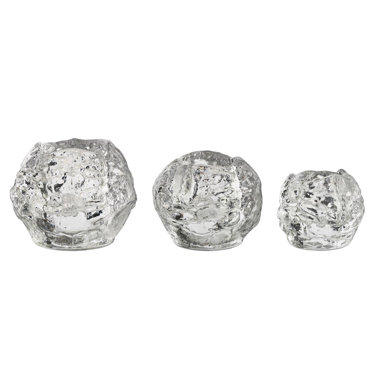 Kosta Boda Snowball waxinelichthouder 3-pack 3-pack