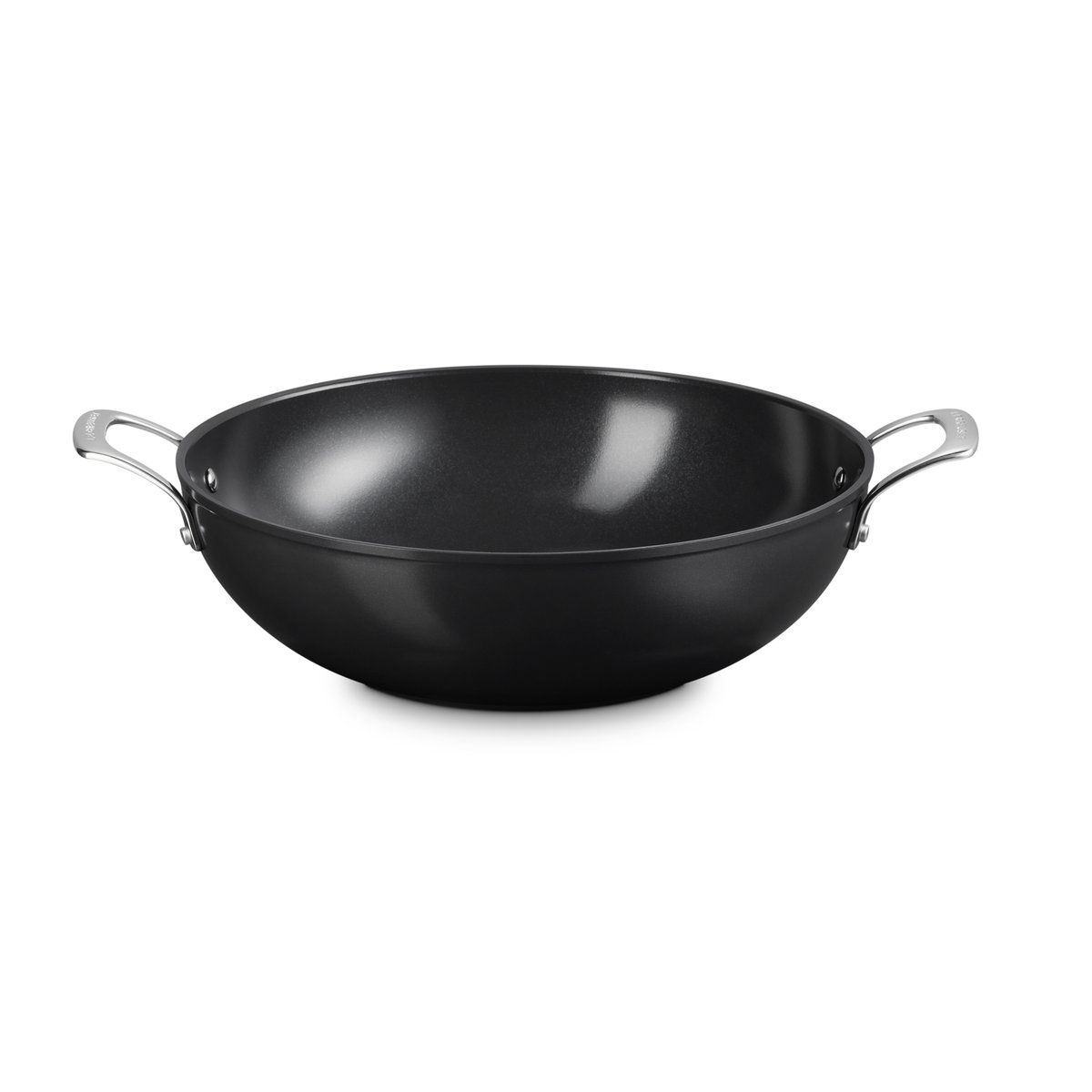 Le Creuset Ceramic wokpan met 2 handvatten 32 cm